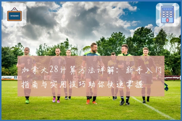 加拿大28计算方法详解：新手入门指南与实用技巧助你快速掌握