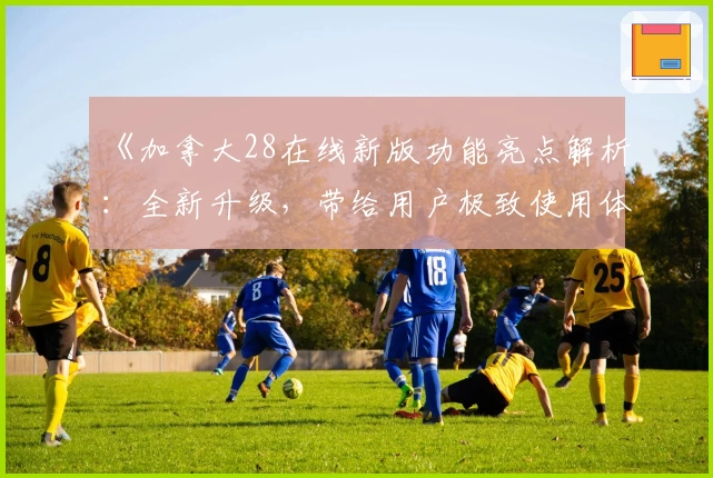 《加拿大28在线新版功能亮点解析:全新升级,带给用户极致使用体验》